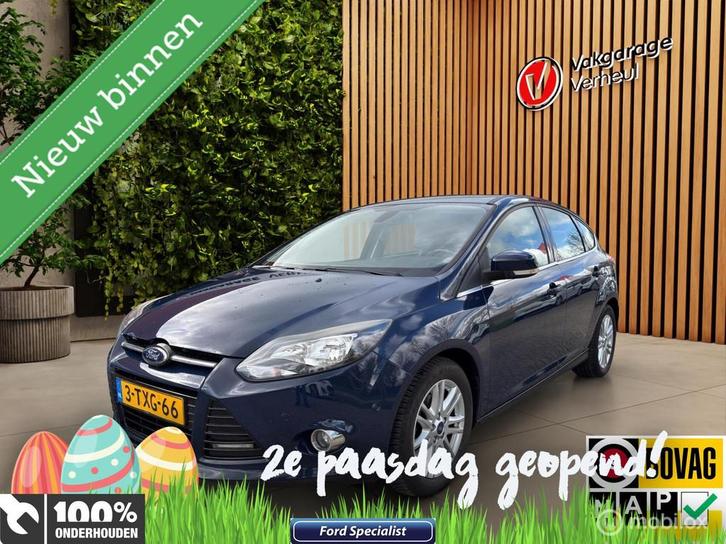 Ford Focus 1.0 EcoBoost Edition Plus|125Pk|Trekhaak|Boekjes, Auto's, Ford, Bedrijf, Te koop, Focus, ABS, Airbags, Airconditioning