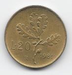Italië 20 lire 1981 KM# 97.2, Verzenden, Italië, Losse munt