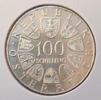 Oostenrijk 100 shilling 1979 Km 2944 CR5 knap!!, Verzenden, Oostenrijk, Losse munt, Zilver