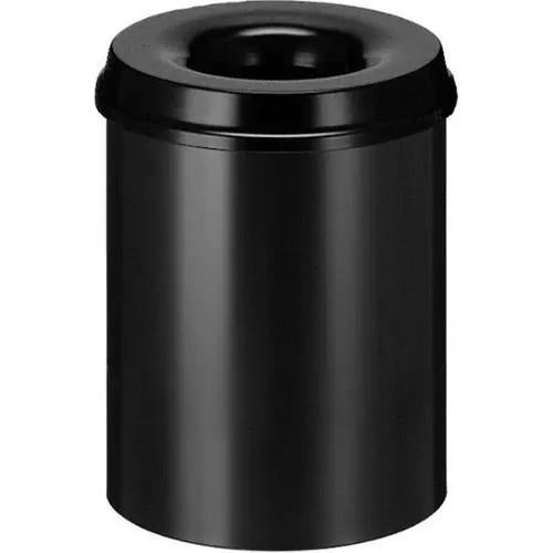 2 Vlamdovende prullenbakken 15 liter, nieuw in doos, Nieuw, Ophalen of Verzenden, Metaal, Minder dan 50 cm