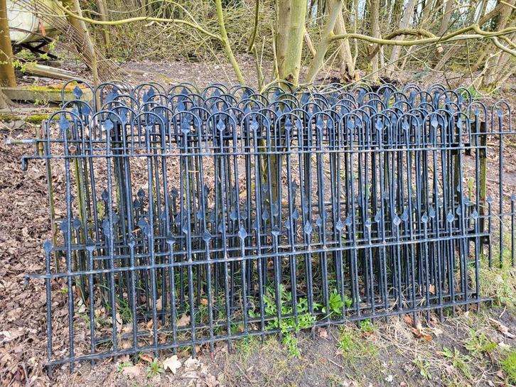 Sierhekwerk, Tuin en Terras, Tuinhekken en Hekwerk, Gebruikt, Sierhekwerk, IJzer, Ophalen of Verzenden