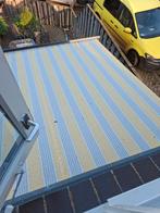 Electrisch zonnescherm met knikarm, Ophalen, Gebruikt, 450 cm of meer, 150 tot 300 cm