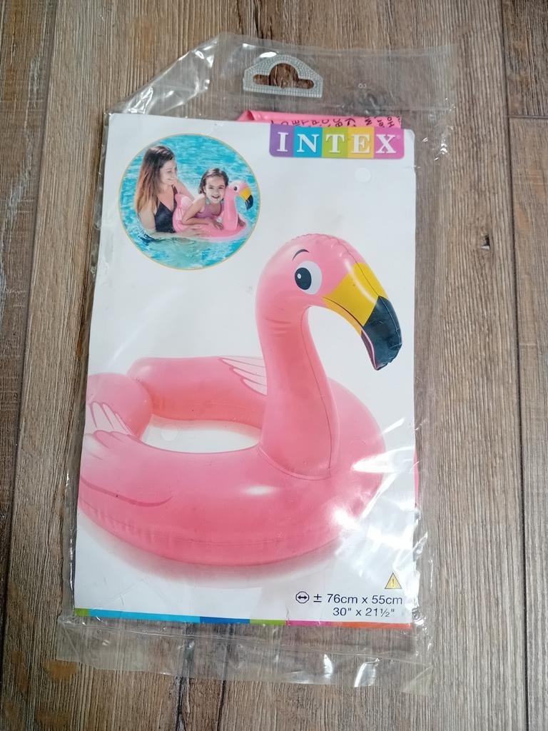 Intex zwemband flamingo, Ophalen