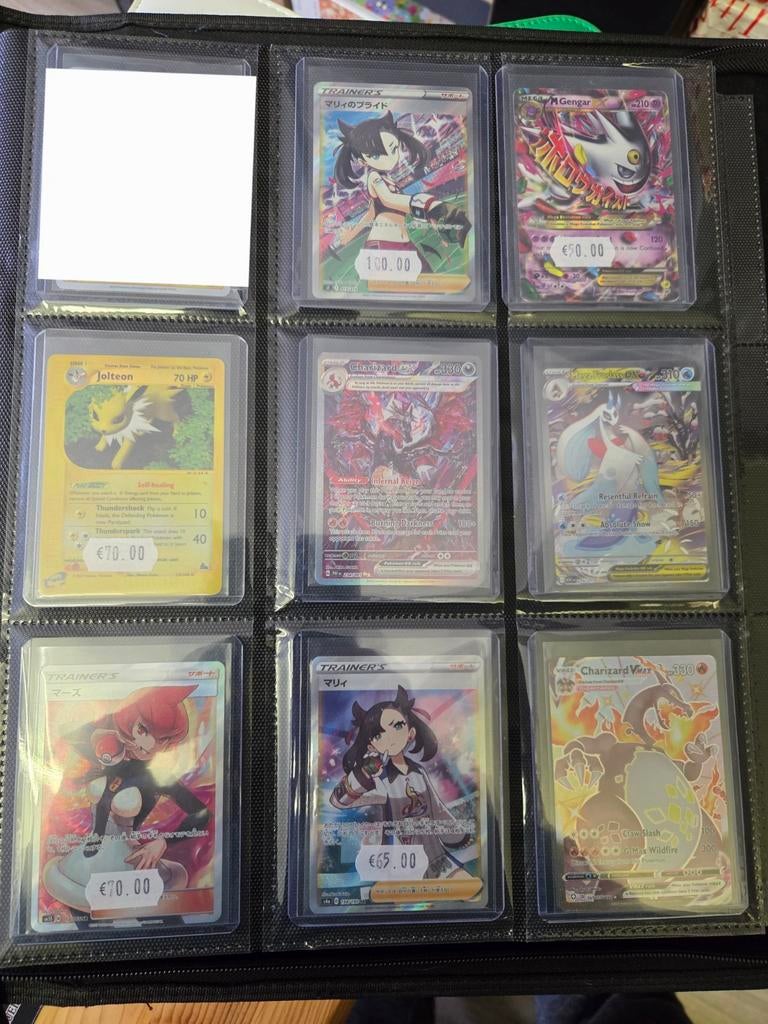 Mooie collectie pokemon kaarten, Ophalen of Verzenden, Zo goed als nieuw, Meerdere kaarten