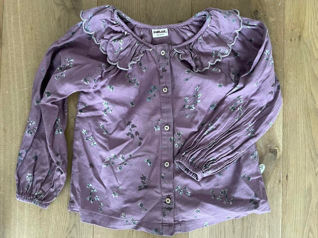 Pompdelux pomp de lux blouse, Ophalen of Verzenden, Zo goed als nieuw, Meisje, Overhemd of Blouse