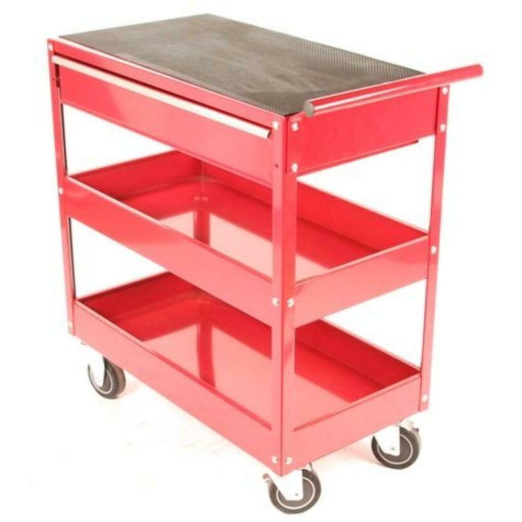 Gereedschapswagen open + la rood, Ophalen of Verzenden