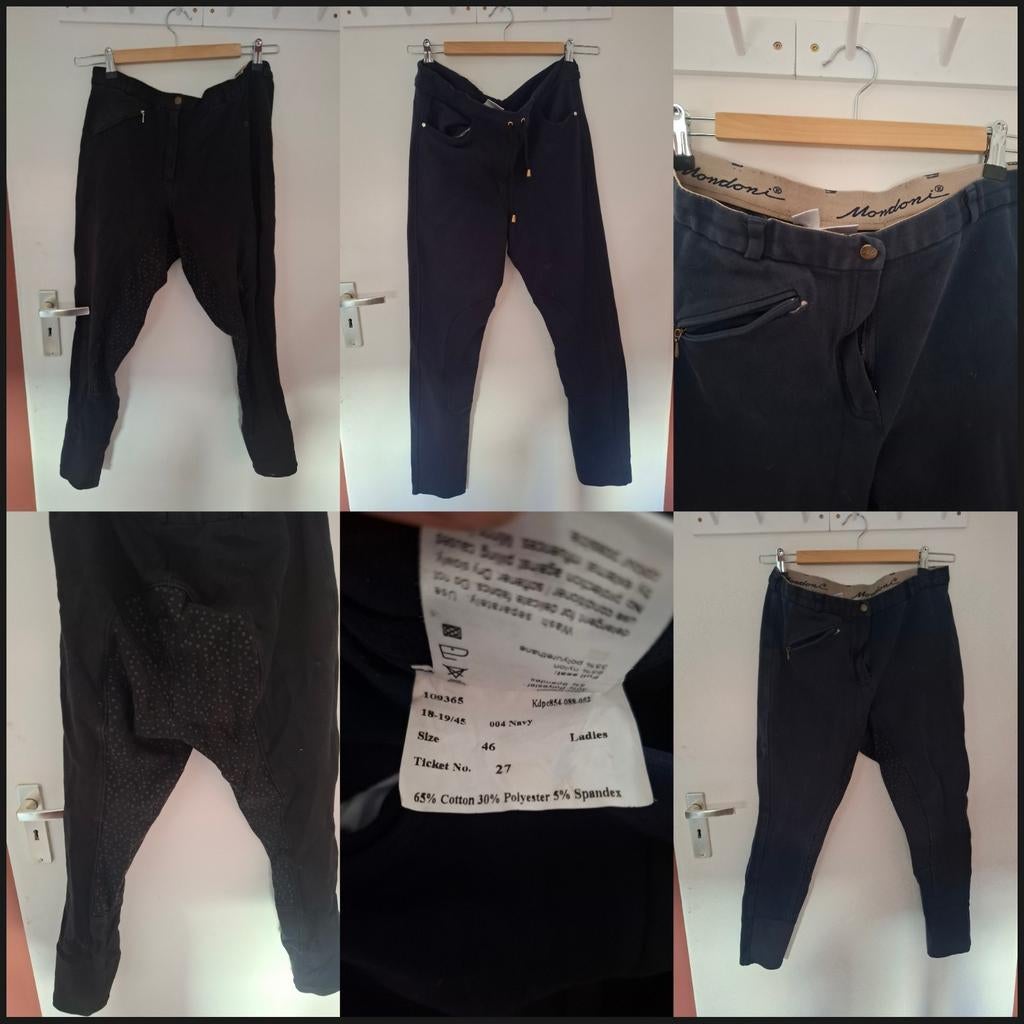 3 rijbroeken maat 46., Ophalen of Verzenden, Zo goed als nieuw, Onderkleding