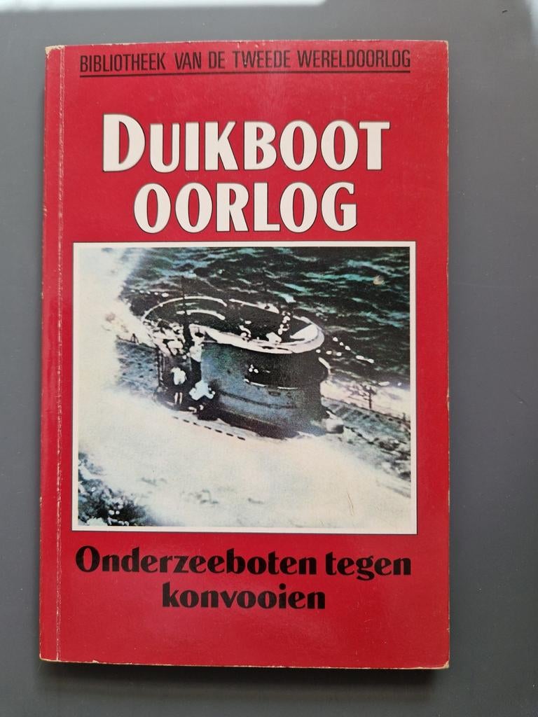 Duikboot Oorlog: Onderzeeboten tegen konvooien, Boeken, Ophalen of Verzenden, Tweede Wereldoorlog, Gelezen, Marine