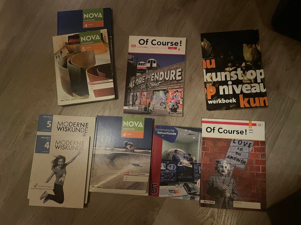 Studieboeken havo 4 en 5, Boeken, Ophalen, Beta, Zo goed als nieuw