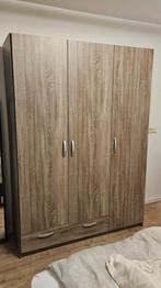 3-deurs kledingkast, Ophalen, Gebruikt, 200 cm of meer, Eikenhout