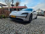 Porsche Taycan 571pk 2021 Grijs, Auto's, Zwart, 4 stoelen, Leder, Elektrisch