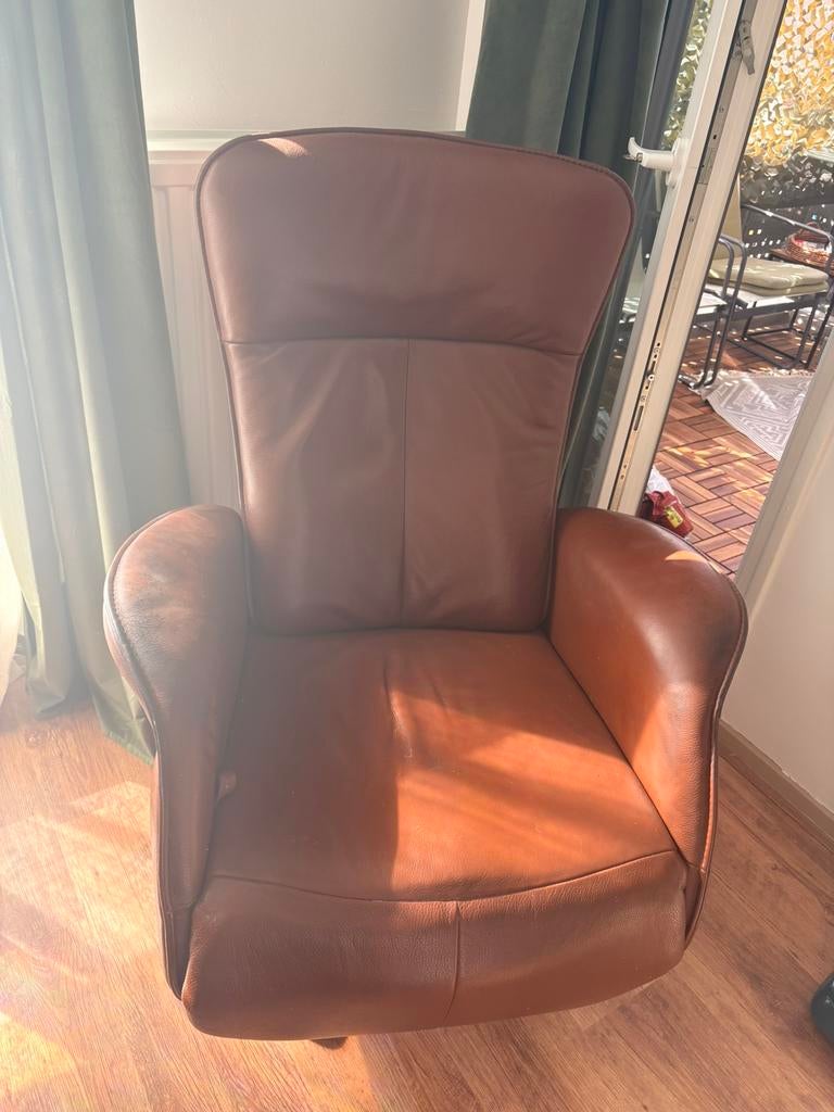 Luxe lig stoel, Ophalen, Gebruikt, Stoel, Leer