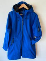 Als nieuw Ilse Jacobsen softshell regenjas. Maat 38. Blauw, Ophalen of Verzenden, Zo goed als nieuw, Maat 38/40 (M), Blauw