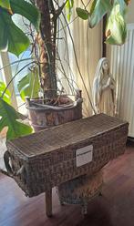 Superleuke oude Zwitserse mand EHBO verband riet rotan, Ophalen of Verzenden