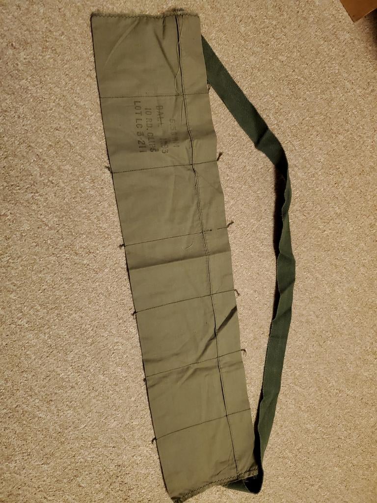 Us army bandolier, Vietnam, M16, Ophalen of Verzenden, Landmacht, Amerika