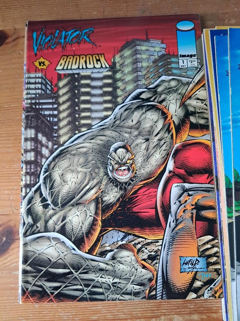 Violator vs Badrock #1, Amerika, Zo goed als nieuw, Alan Moore, Ophalen