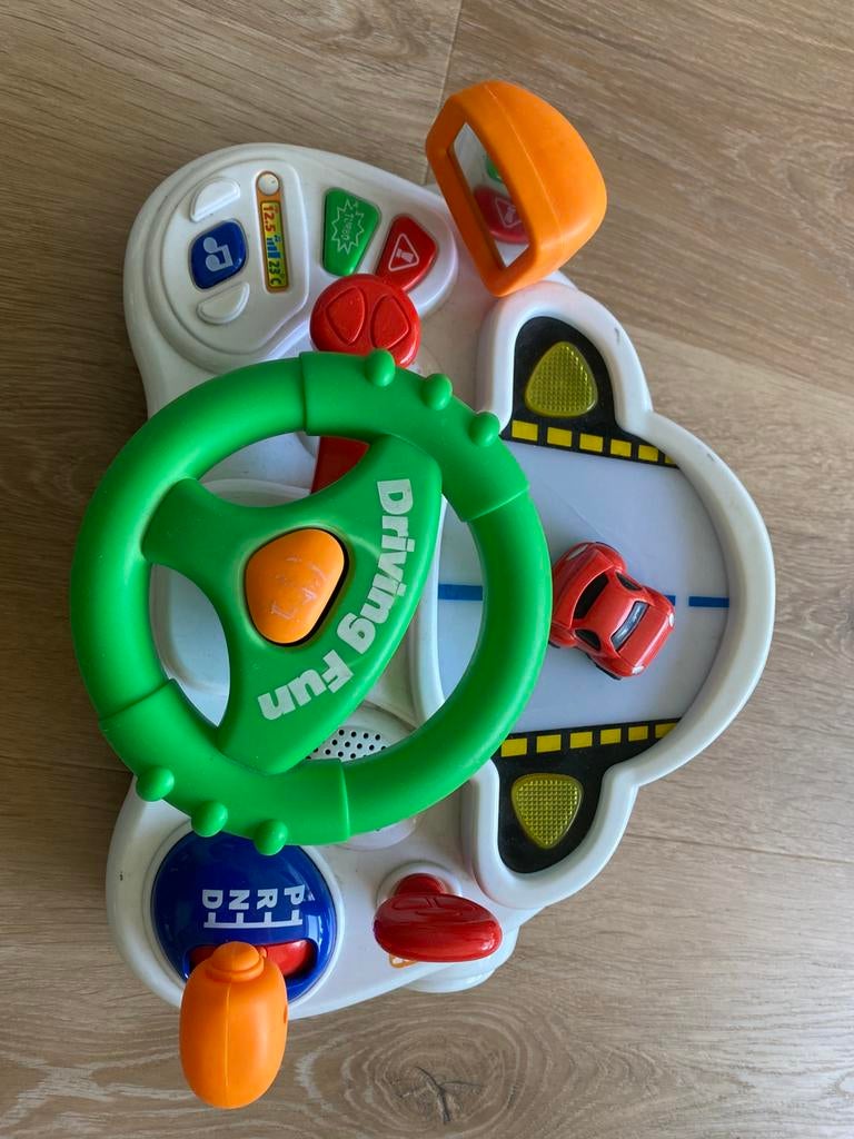 Autostuur met licht en geluid, Kinderen en Baby's, Speelgoed | Vtech, Ophalen, Gebruikt