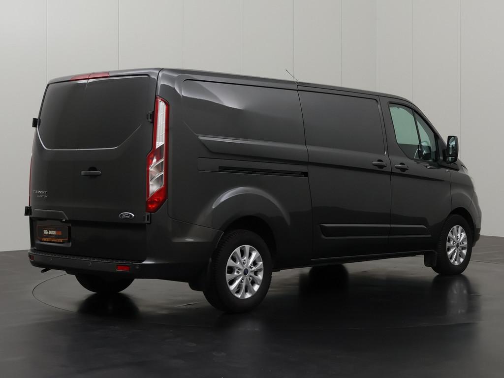 Ford Transit Custom 2.0TDCi 130Pk Automaat Lang Limited | Mu, Automaat, Stof, Gebruikt, Zwart
