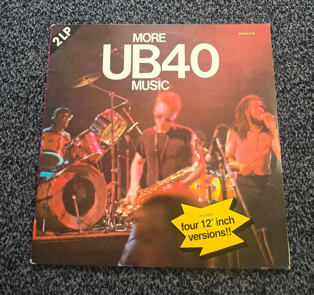 Ub40 more Ub40 music 2lp Gatefold, Cd's en Dvd's, Vinyl | Pop, Ophalen of Verzenden, Gebruikt, 12 inch