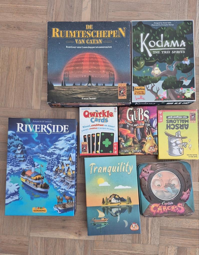 Bordspellen en kaartspellen, Ophalen, Nieuw
