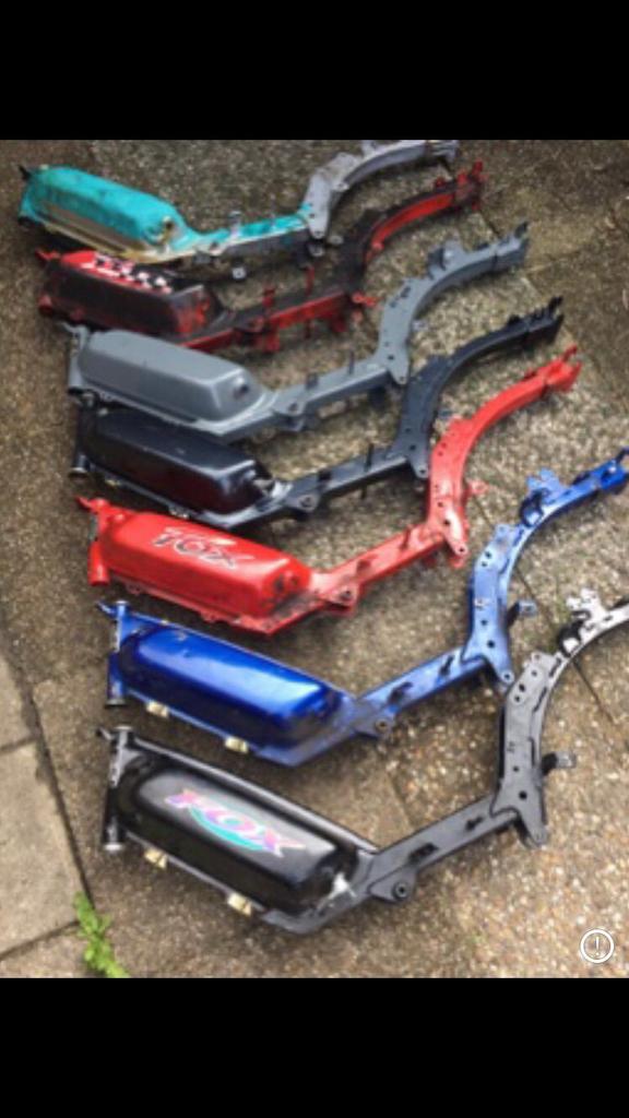 Peugeot fox onderdelen UITVERKOOP ‼️frame grijs zwart, Ophalen of Verzenden