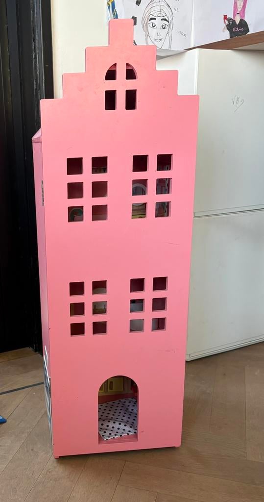 Grachten poppenhuis Hema, Kinderen en Baby's, Speelgoed | Poppenhuizen, Ophalen of Verzenden, Gebruikt, Poppenhuis