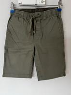 POMPdeLUX korte broek jongen, maat 122/128, legergroen, Ophalen of Verzenden, Zo goed als nieuw, Jongen, Broek