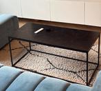 Salontafel JYSK - Zwart marmerlook, Huis en Inrichting, Tafels | Salontafels, Ophalen, Gebruikt, 100 tot 150 cm, 50 tot 100 cm
