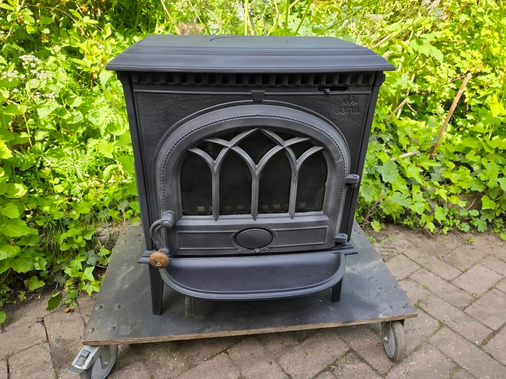 Te koop jotul 3 houtkachel 7 kw, Gebruikt, Houtkachel, Ophalen of Verzenden, Vrijstaand