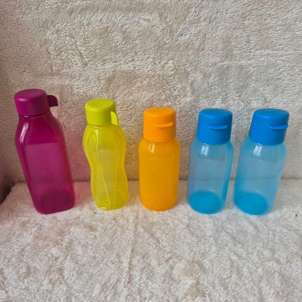 25% KORTING: Tupperware Ecofles 500/350/310 ml. met draaidop, Tupperware, Overige typen, Nieuw, Ophalen of Verzenden