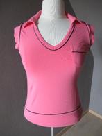 Nieuw roze InWear T-shirt met zwarte biesjes, Medium, Maat 38/40 (M), Verzenden, Nieuw, Korte mouw
