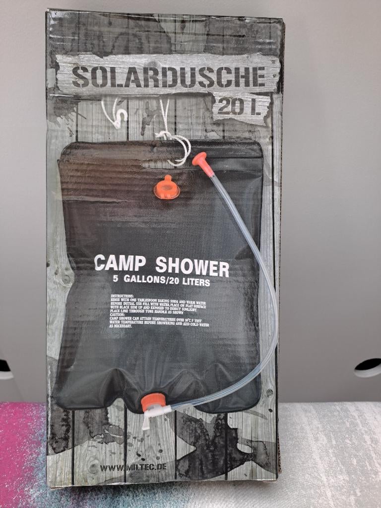 Camp Shower, Ophalen, Nieuw