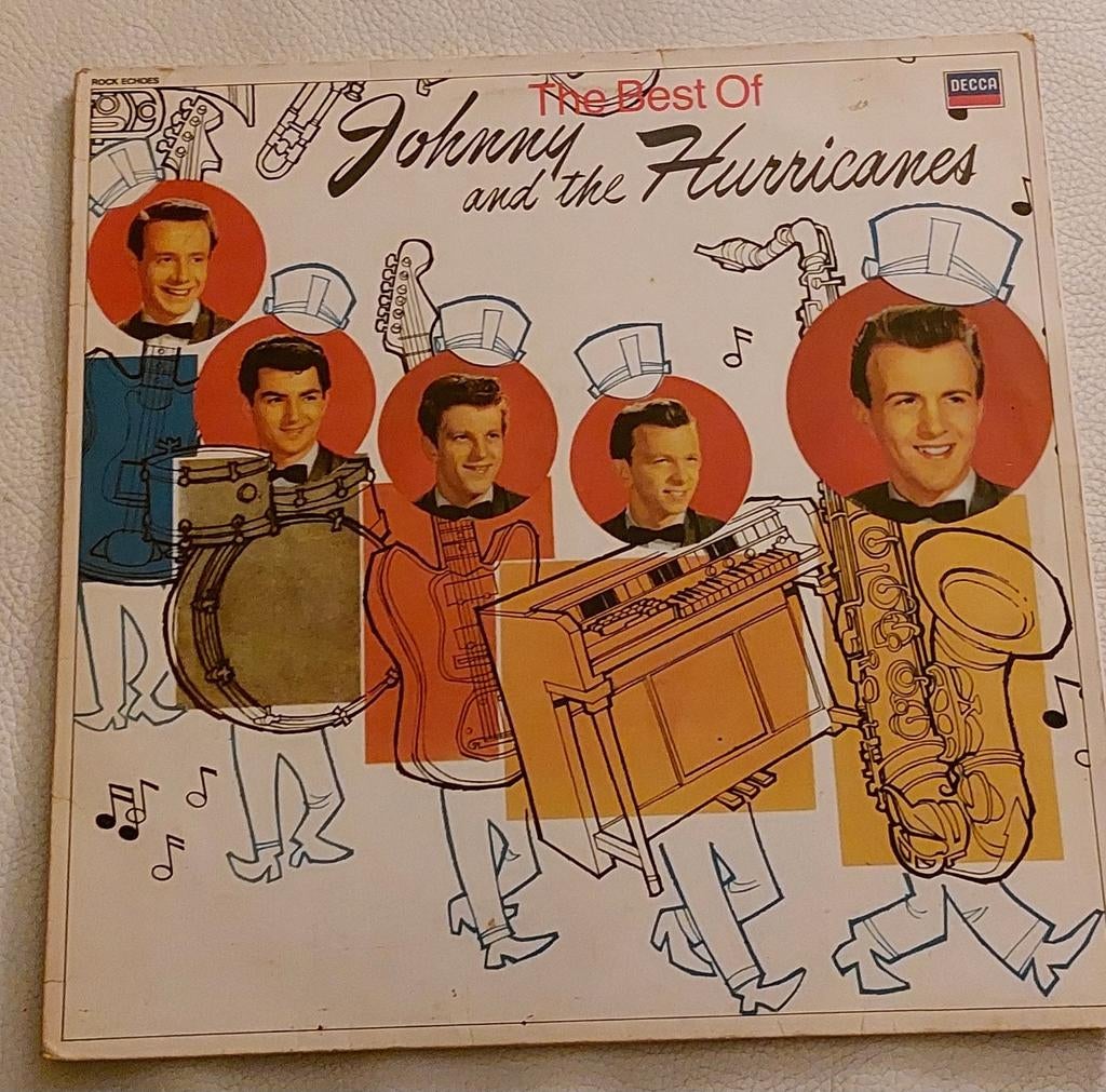 The Best Of Johnny And The Hurricanes LP Vinyl, Cd's en Dvd's, Vinyl | Rock, Ophalen of Verzenden, Gebruikt, 12 inch, Rock-'n-Roll