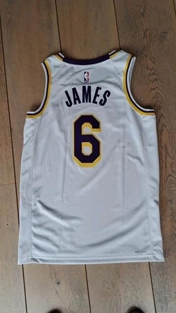 Officieel NBA Lakers basketbal shirt Lebron James M / 44, Ophalen of Verzenden, Nieuw, Kleding