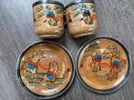 2 prachtige antieke chinese porseleinen kop en schoteltjes, Ophalen of Verzenden, Porselein, Overige stijlen, Kop(pen) en/of Schotel(s)