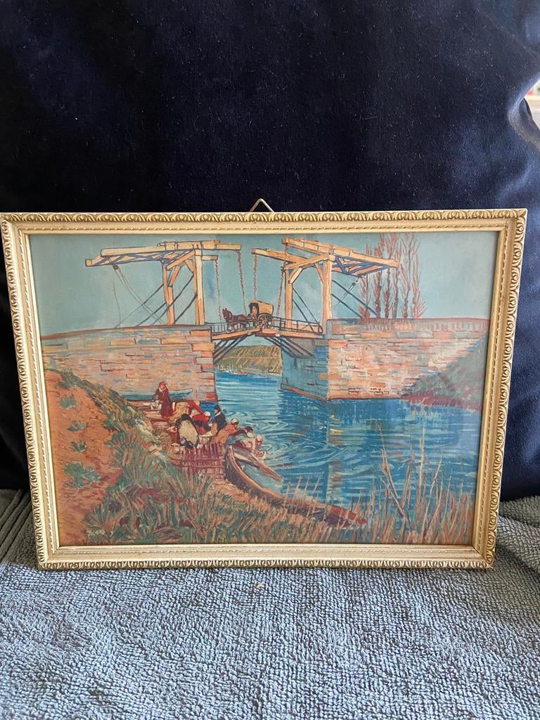 Reproductie. Brug te Arles   Vincent van Gogh, Antiek en Kunst, Kunst | Schilderijen | Klassiek, Ophalen