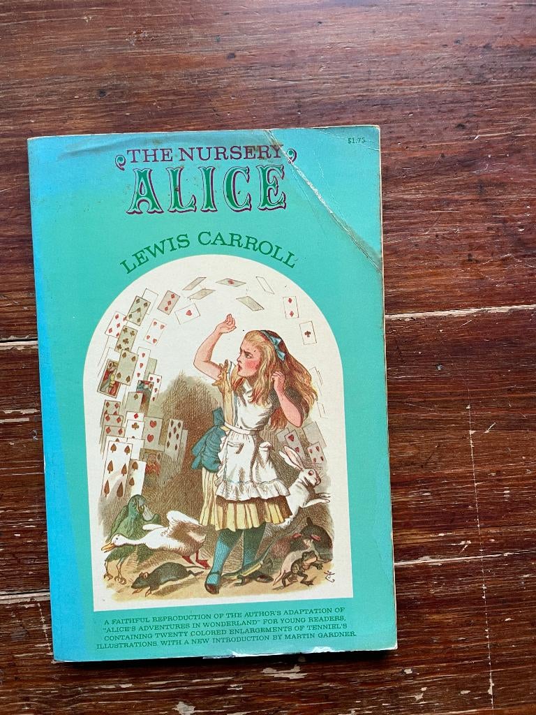 Lewis Carroll The Nursery Alice 1966, Boeken, Gelezen, Fictie, Lewis Carroll, Ophalen of Verzenden