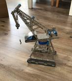 Grote hijskraan van meccano ., Ophalen, Gebruikt