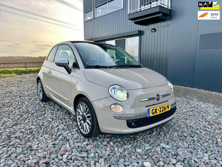 Fiat 500 C 0.9 TwinAir Turbo Lounge, Auto's, Fiat, Bedrijf, Te koop, 500C, ABS, Airbags, Apple Carplay, Bluetooth, Centrale vergrendeling