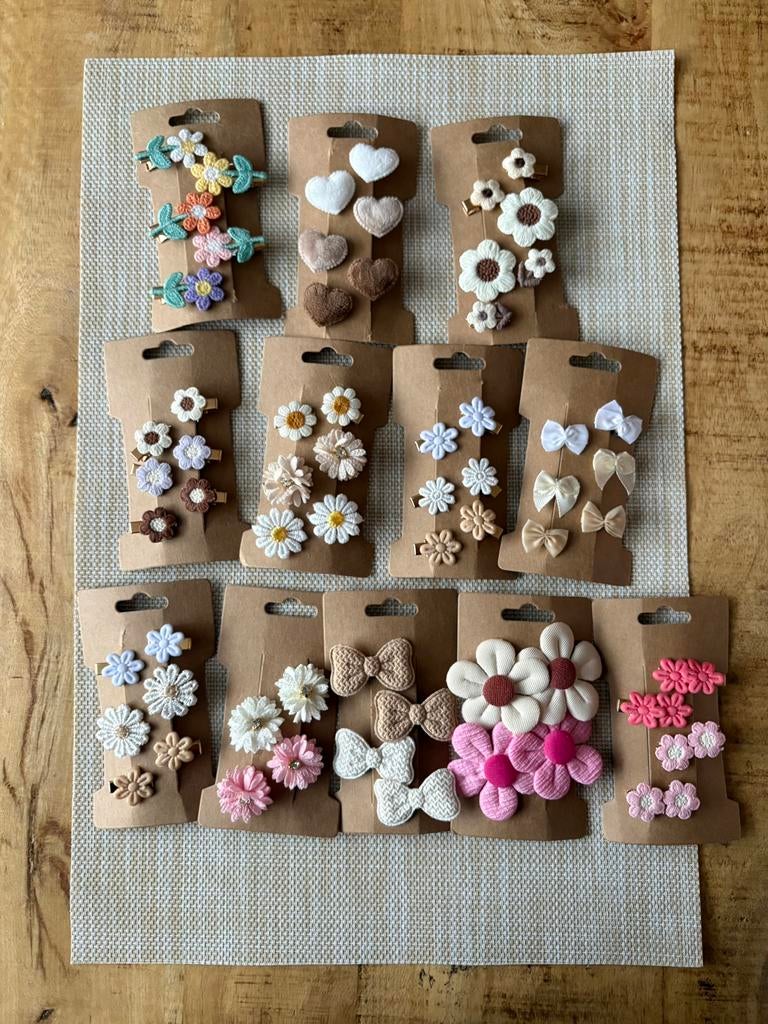 Alligator clips 2/3/4,5/5,5 cm, Kinderen en Baby's, Kindermode-accessoires, Ophalen of Verzenden, Zo goed als nieuw