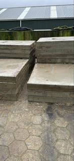 stelcon platen 2x2x0.16m - Ideaal voor erfverharding, Gebruikt, Overige typen, Ophalen of Verzenden, 10 m² of meer