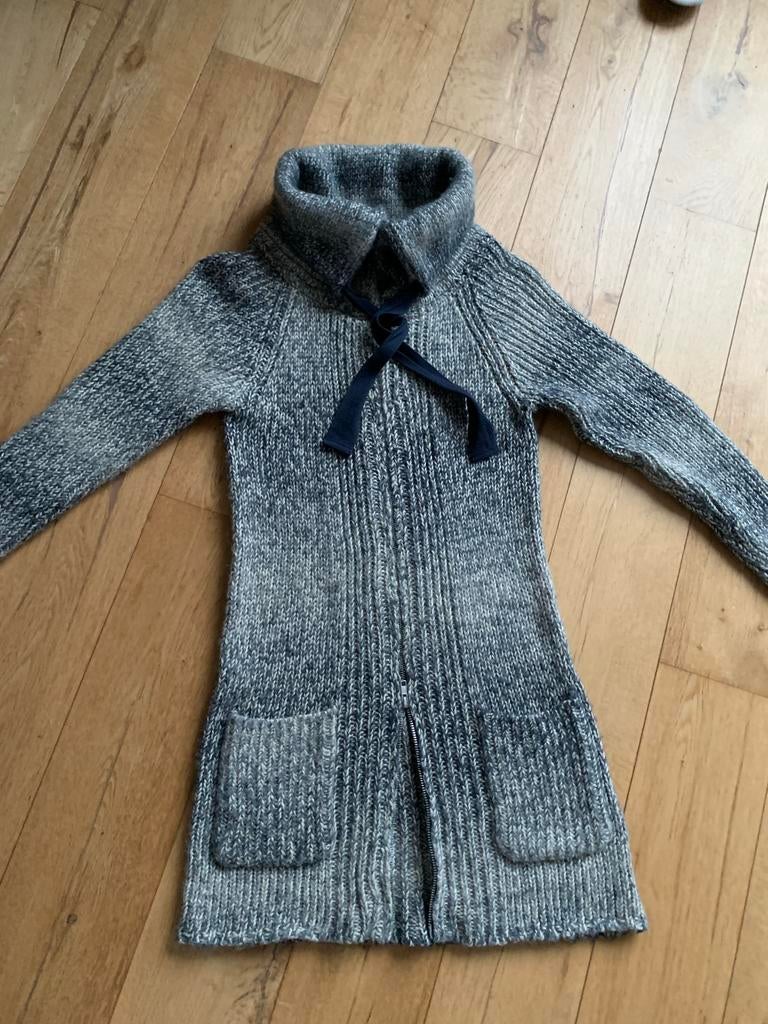 Penn & Ink gebreid wol  met alpaca vest, Kleding | Dames, Truien en Vesten, Ophalen of Verzenden, Zo goed als nieuw, Maat 36 (S)