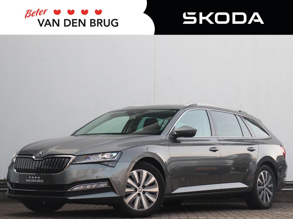 Skoda Superb 1.4 TSI iV Business Edition Plus | Wegklapbare, Auto's, Skoda, Bedrijf, Te koop, Superb, ABS, Achteruitrijcamera