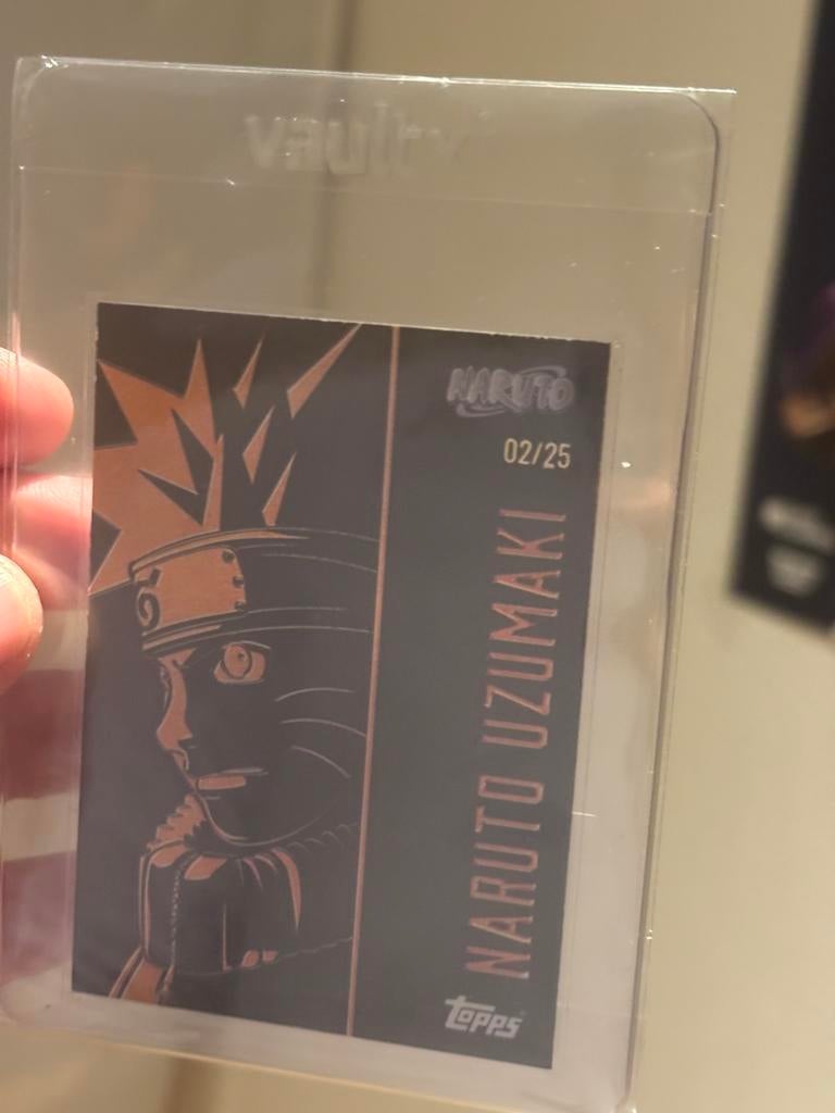 Naruto Topps sketch card 2/25, Ophalen of Verzenden, Zo goed als nieuw