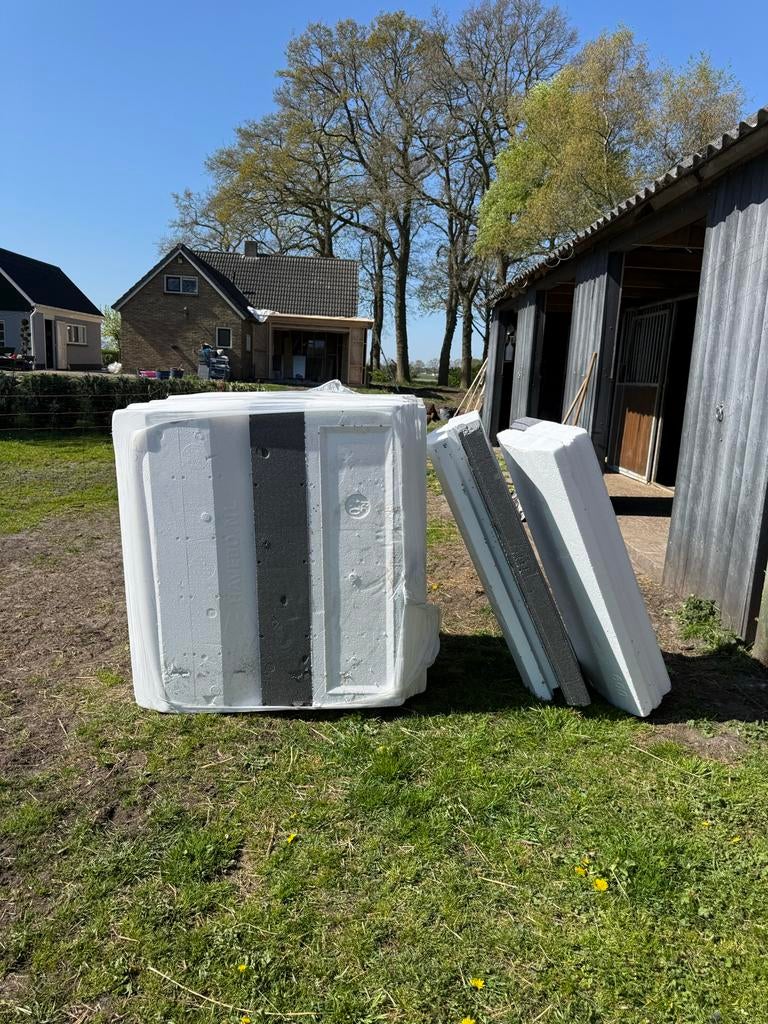8x Broodjesvloer EPS Isolatie-elementen Rc=4.00 Nieuw, Doe-het-zelf en Verbouw, Ophalen, 12 cm of meer, Nieuw, 5 tot 10 m²