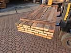 Afrasteringspalen Hardhout 5.0x10.0 cm -nr: HB91, Ophalen, Planken, Nieuw, Hardhout