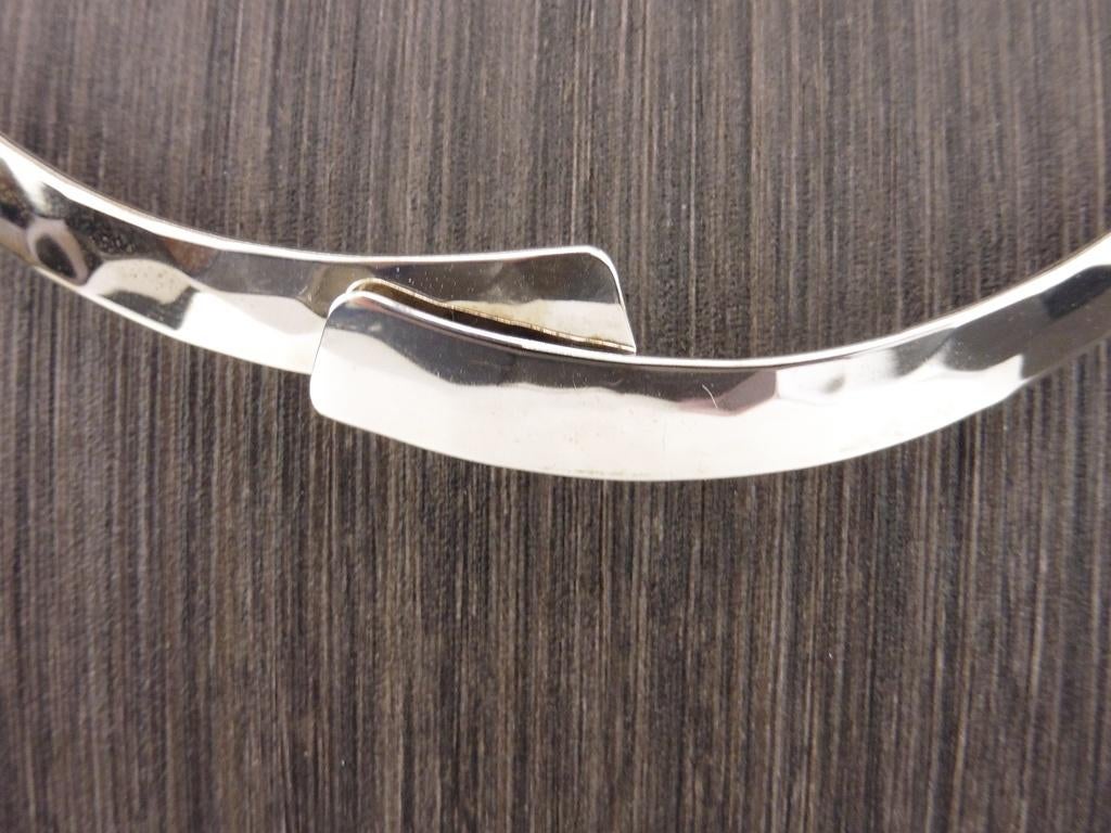 Zilveren spang                                           Z65, Sieraden, Tassen en Uiterlijk, Kettingen, Gebruikt, ., Ophalen of Verzenden