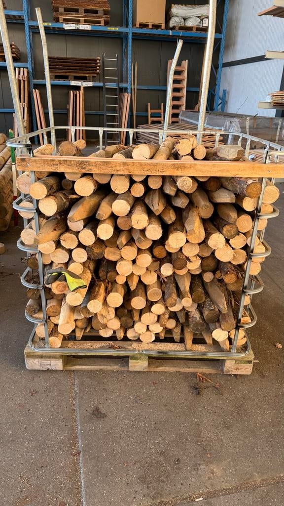 Droog Haardhout brandhout per kuub, Tuin en Terras, Haardhout, Minder dan 3 m³, Ophalen, Overige houtsoorten, Blokken