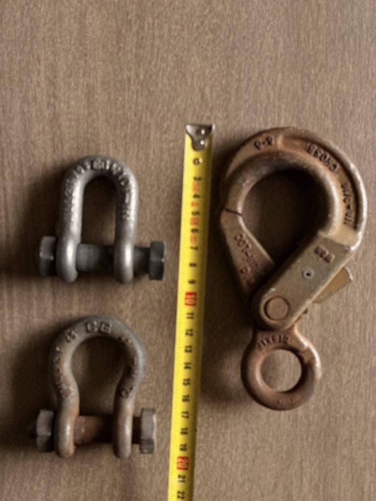 cross lock hijshaak 5 ton hijs vermogen, Ophalen of Verzenden, Gebruikt