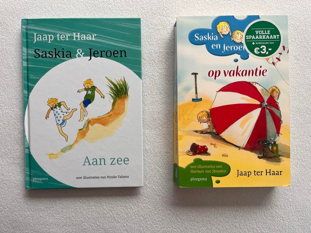 Saskia & Jeroen boeken: Aan zee en op vakantie, Ophalen of Verzenden, Gelezen, Fictie algemeen